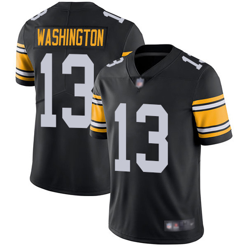 Youth Pittsburgh Steelers Football 13 Limited Black James Washington Alternate Vapor Untouchable Nike NFL Jersey